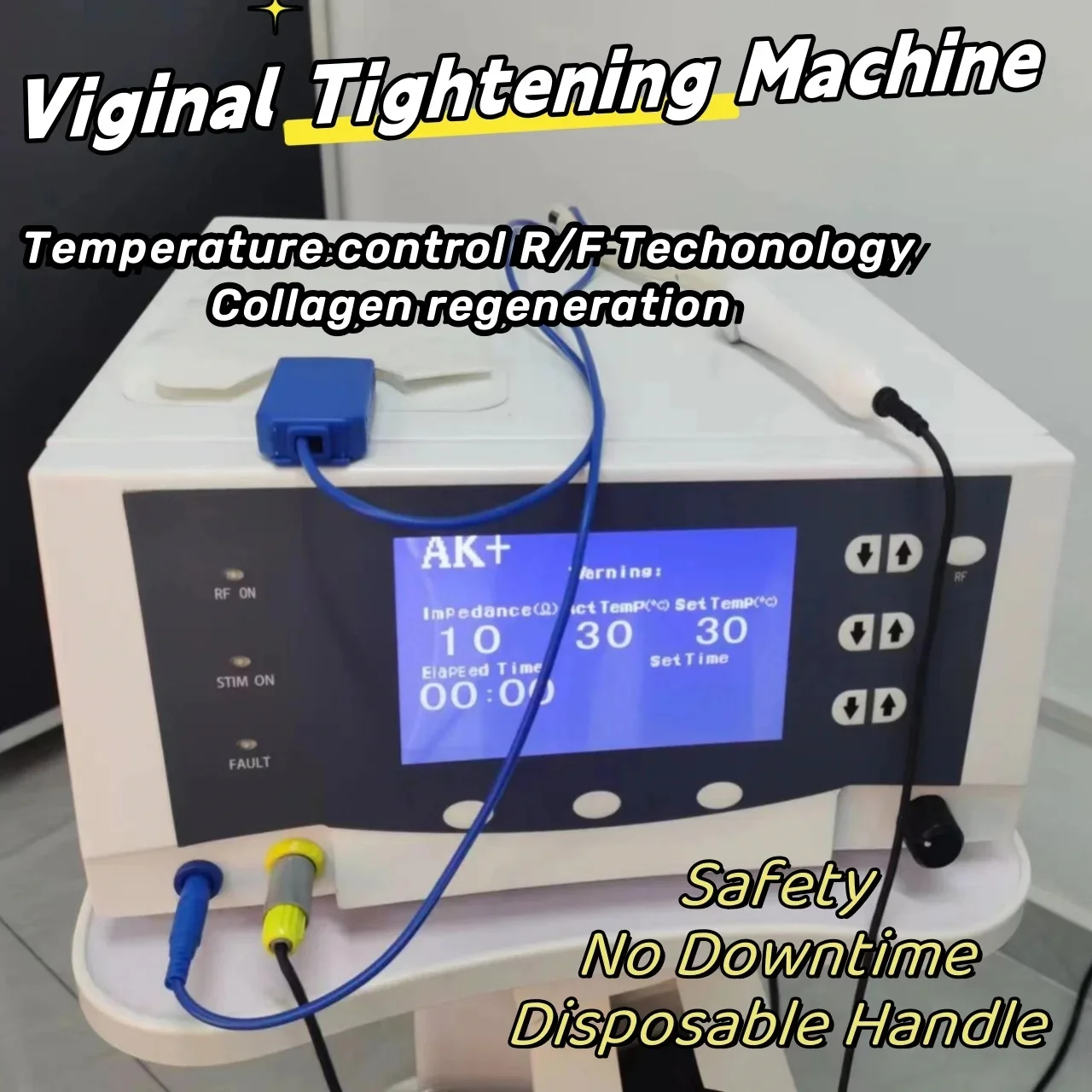 

Female Professional Vaginal Tightening Machine Women Reduce Urine Leakage Private Care Vagina Rejuvenation for Salon Beauty SPA