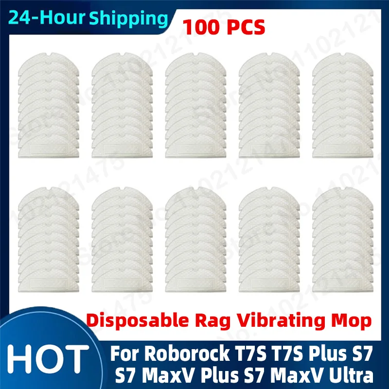 Disposable Rag Vibrating Mop Support Accessories For Roborock S7 MaxV T7S Plus S7 MaxV Plus S7 MaxV Ultra Sweeping Robot Parts