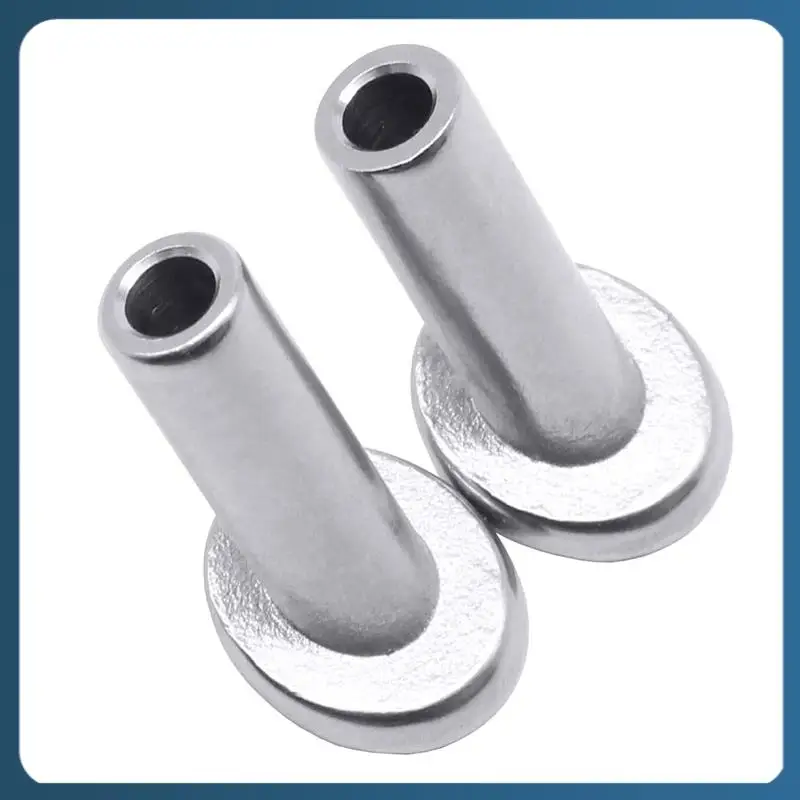 

AB02 40 Pcs T316 Marine Grade 45 Degree Angle Bevel Protector Sleeves Wood Post Protector For Wire Rope Cable Railing
