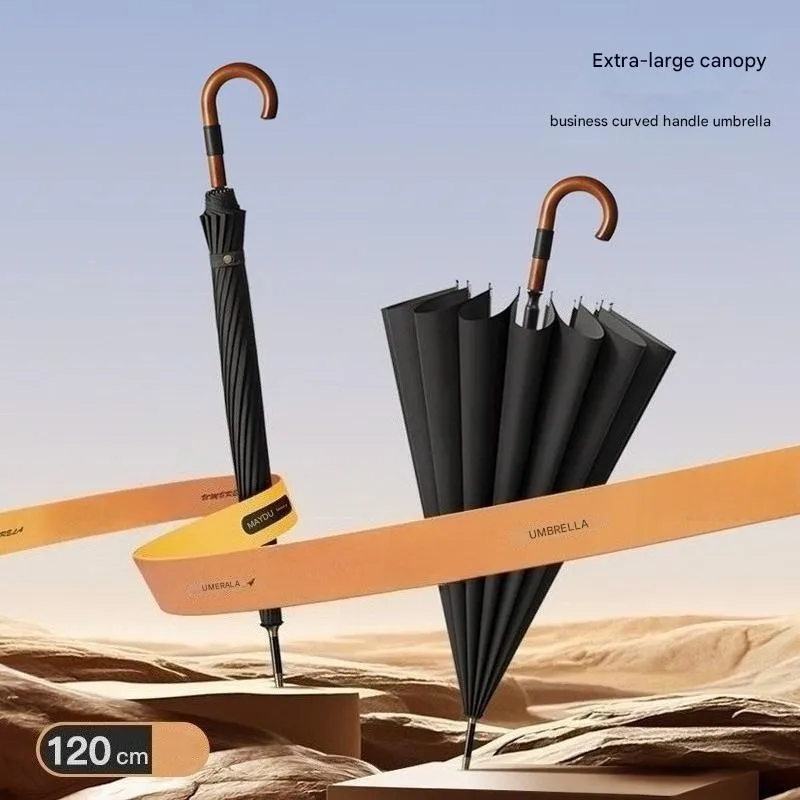 16-rib Extra-large Hook Handle - Golf Umbrella Large ulasan dan harga