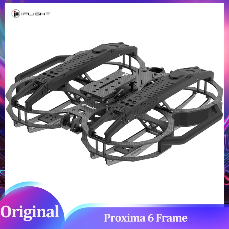 

Рама iFlight Proxima 6 Cinelifter, колесная база 262 мм с толщиной руки 3 мм для RC FPV Drone