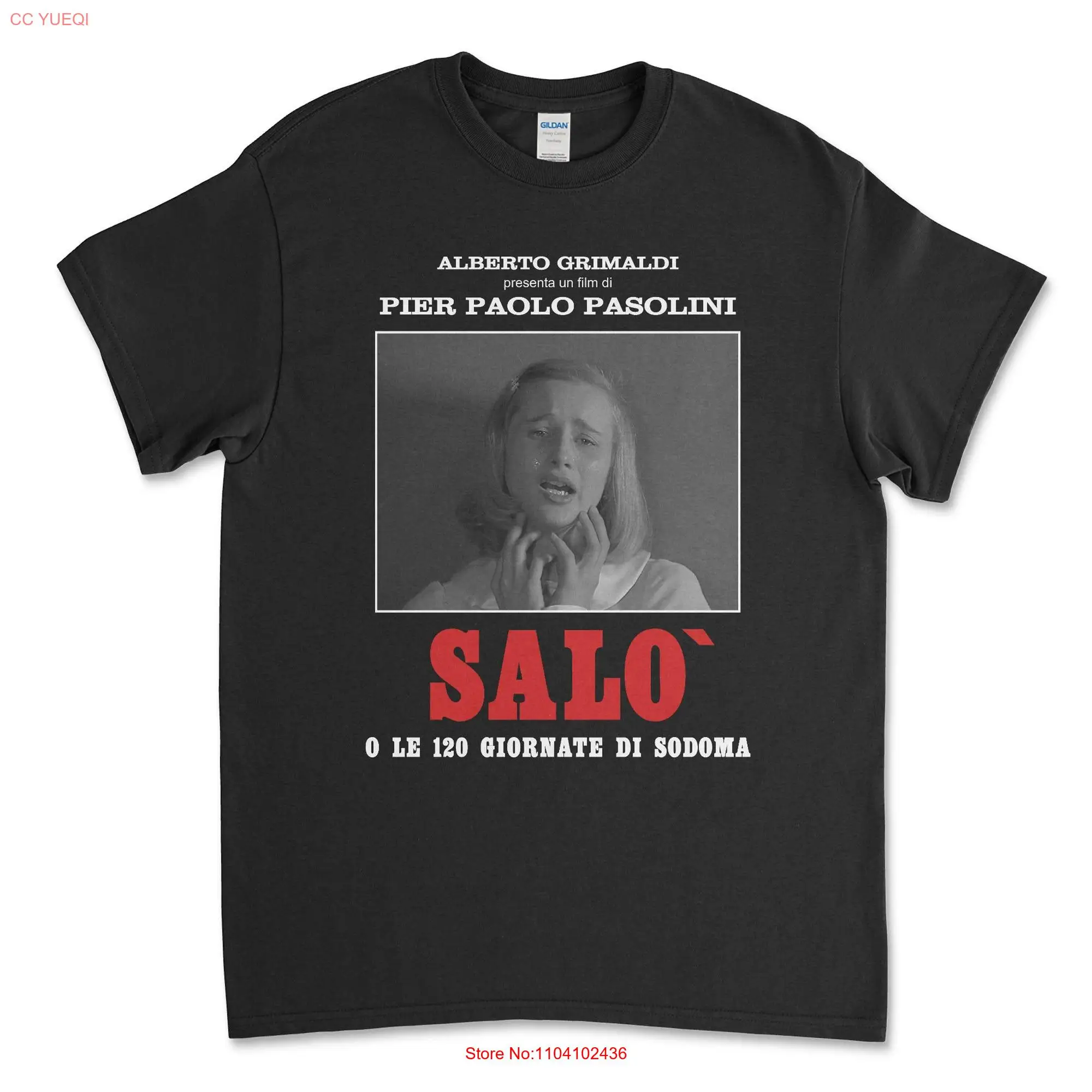 Salo or the 120 Days of Sodom Pier Paolo Pasolini T Shirt long or short sleeves