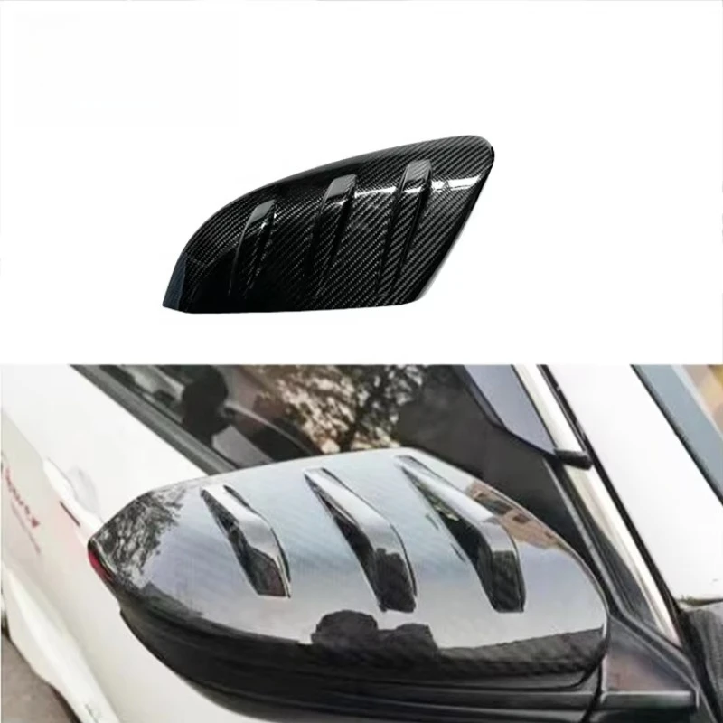 FOR CIVIC 10TH REAL DRY CARBON ADD-ON MU STYLE SIDE MIRROR COVER REARVIEW MIRROR COVER