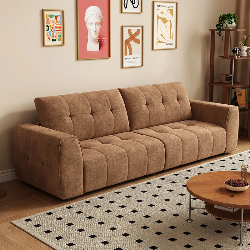 

Retro Faux Leather Living Room Sofas Brown Cheap Corduroy Sectional Living Room Sofas Nordic Lazy Woonkamerbanken Furniture
