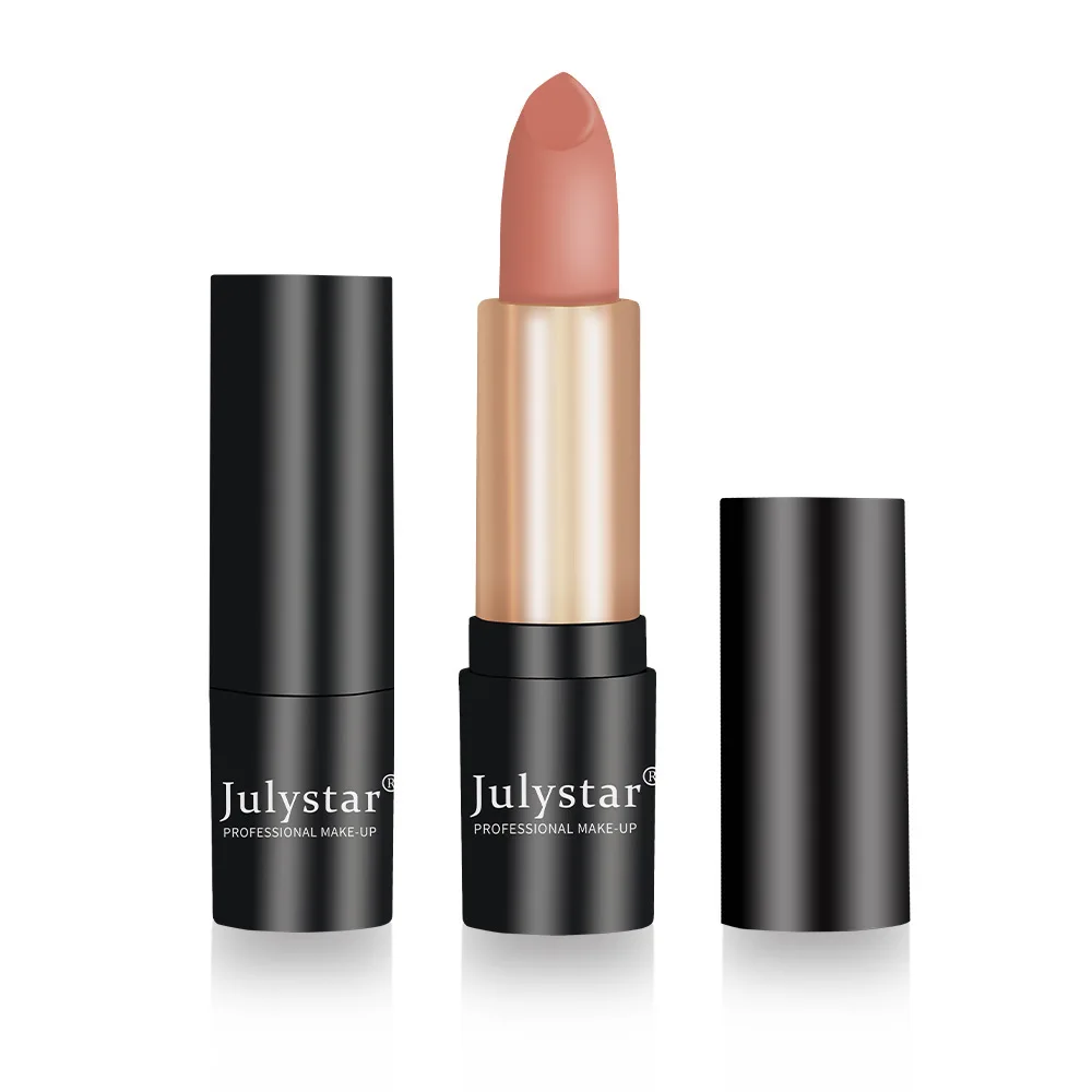 Julystar batom fosco vermelho veludo, 6 cores, duradouro, cosméticos labial para colorir, maquiagem para mulheres, festa, diário