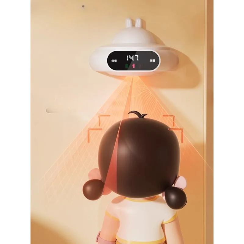 

Height measuring instrument accurate home children's electronic infrared height measuring instrument does not hurt the wall
