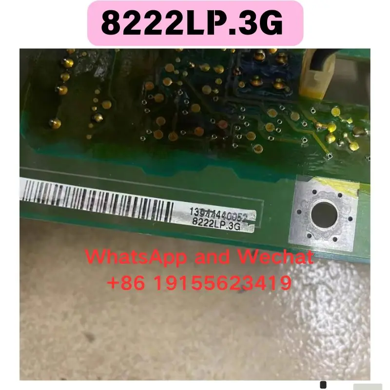 Used 8222LP.3G Inverter feedback board Functional test OK Fast delivery