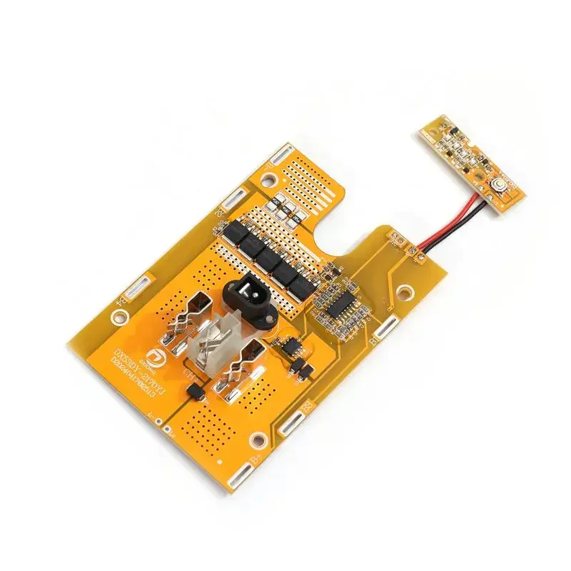 1PC 21V Power Tool Battery Pack Interface Pin 21700 Lithium Battery PCB Protection Circuit BMS for Home Improvement Tools