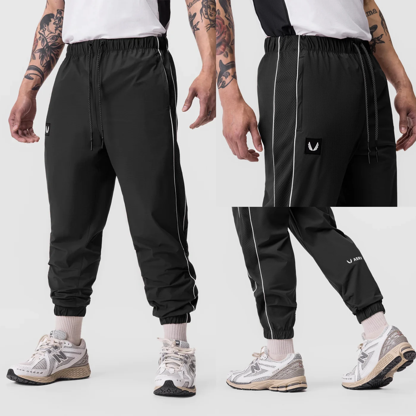 

Jogger Gym Sports Fitness Men's Sweatpants Quick Drying Breathable Stretch Casual Pants Outdoor Training RIPSTOP Pants