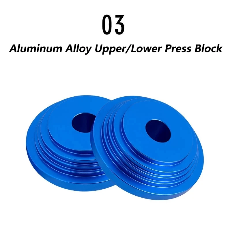 Toopre Fahrrad Headset Press Fit installieren und entfernen Werkzeug halb integrierte Lenkgetriebe Gabel Krone Distanz scheibe Unter leg scheibe Installateur Treiber – Detail 8