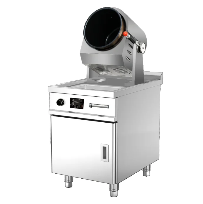 Airo Head Robot Wok Stir Fry Cabinet Smart Gas Automatic Non-Stick Roller Cooking Machine Commercial Intelligent Food Equipment