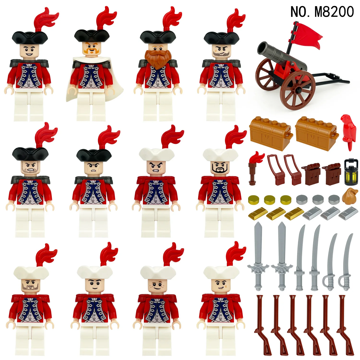 Blocs de construction, poupées humanoïdes, jouets, mini figurines, poupées humanoïdes, jouets pour enfants, cadeaux d'anniversaire, personnages de dessins animés.