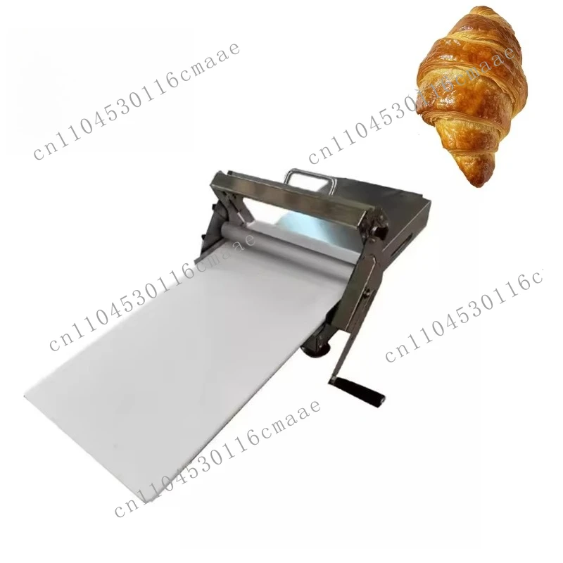 Manual Bakery Dough Kneading Machine Table Top Dough Sheeter for Pastry