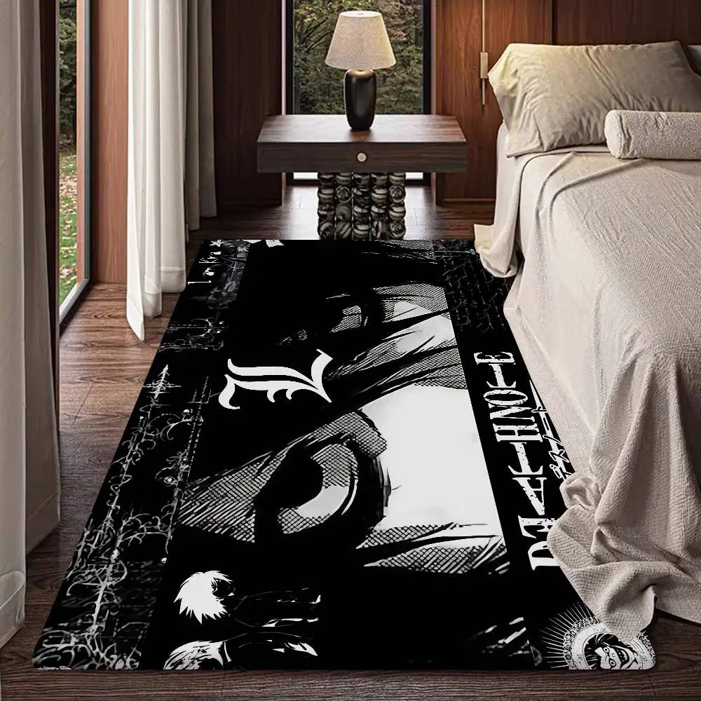 Anime Death Note Door Mat Washable Non-Slip Living Room Sofa Chairs Area Mat Kitchen Doormat Area Rug