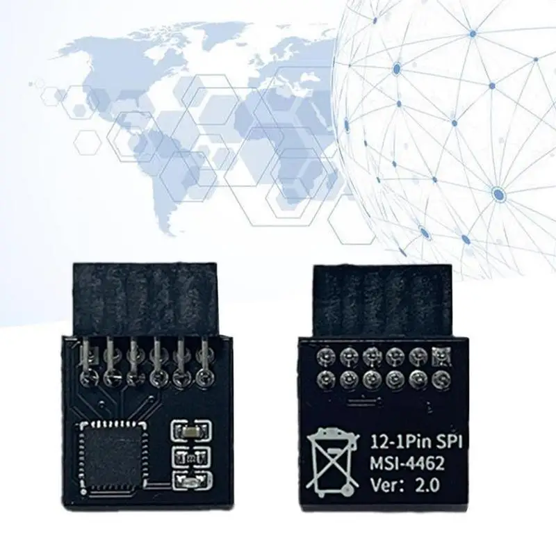 TPM 2.0 Modul Verschlüsselung Sicherheitsmodul Remote-Karte unterstützt 12 14 18 20 Pin für ASUS/MSI/GIGABYTE Multi-Marken-Motherboard – Detail 32