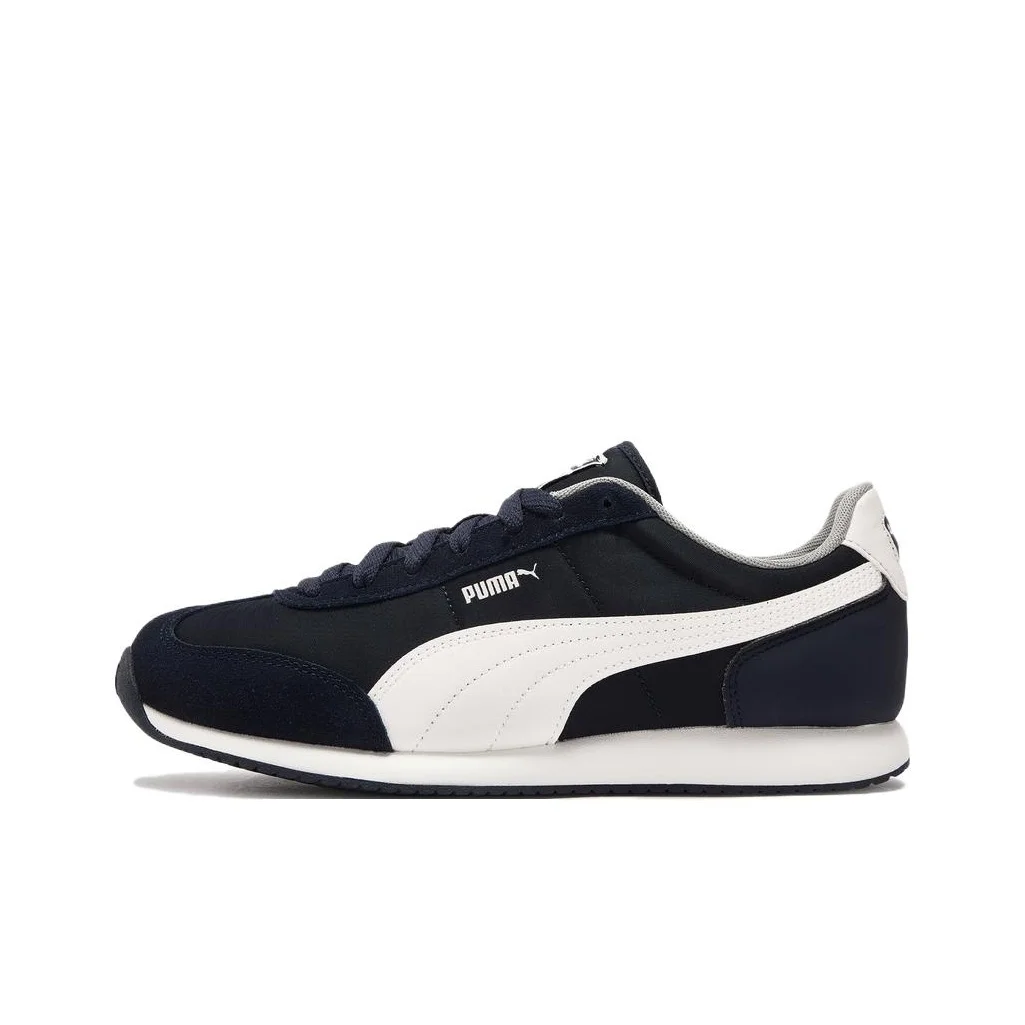 PUMA R78 Casual Shoes Unisex Low Top Black White 410155-02