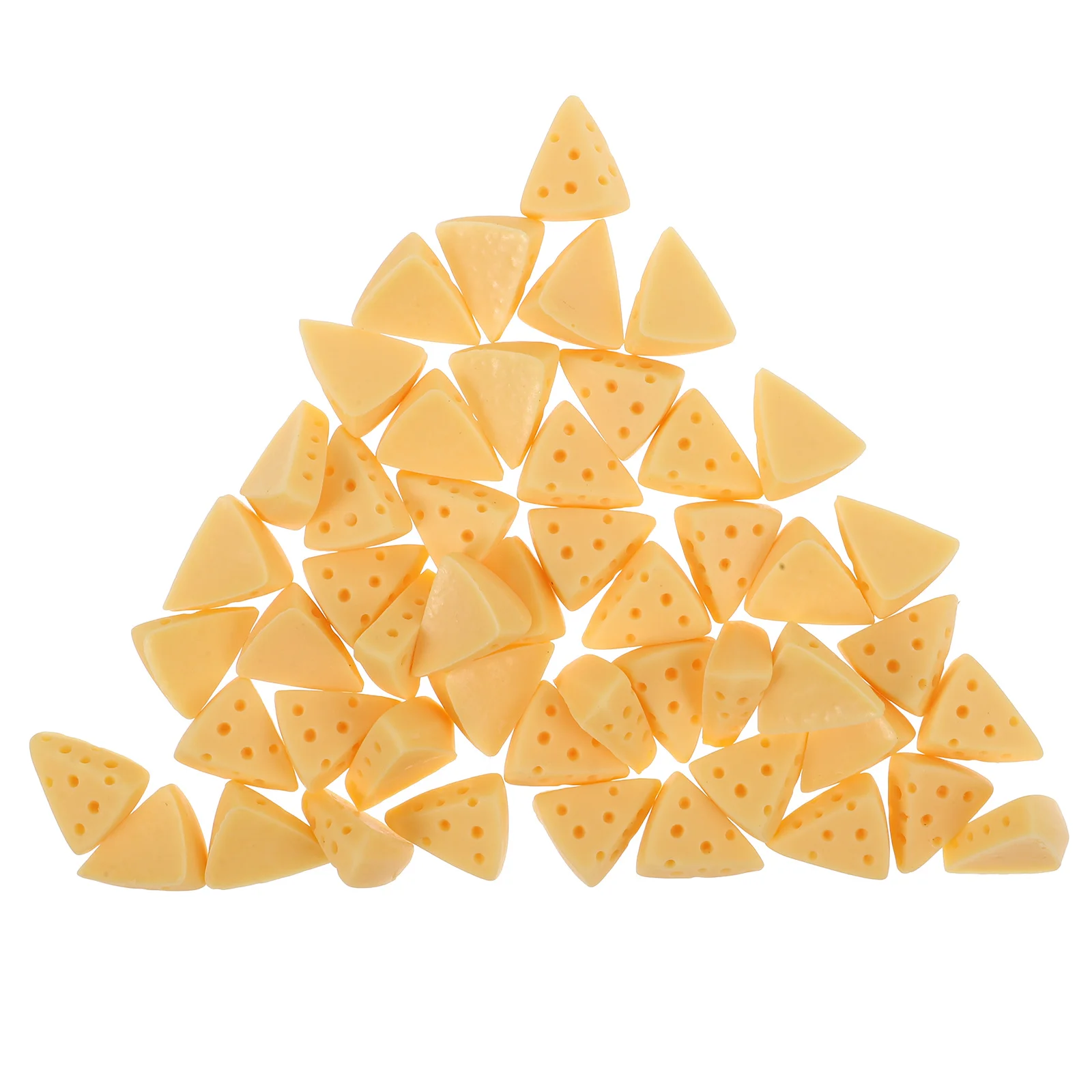 50 قطعة نماذج الحلوى المقلدة نابض بالحياة وهمية الجبن منضدية ديكور Diy بها بنفسك سكرابوكينغ الحرف التصوير الدعائم الراتنج الجبن