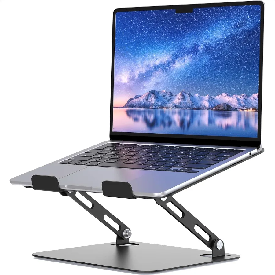 

Подставка для ноутбука SOUNDANCE для стола, портативная регулируемая подставка для ноутбука, эргономичный дизайн, держатель для компьютера, металлическое крепление для ноутбука, лифт C