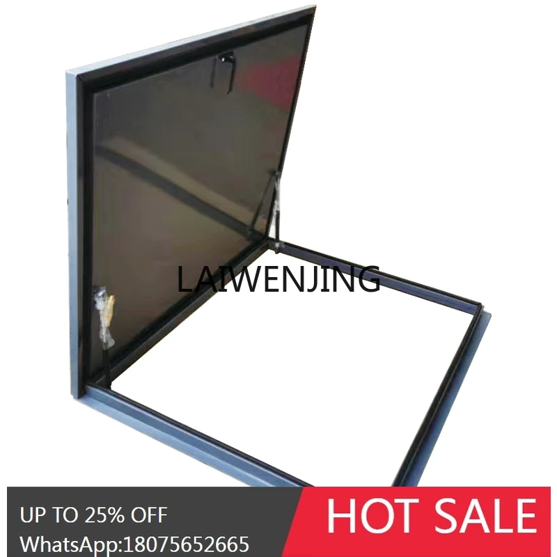 patio rainproof cover roof manhole ladder maintenance rock wool thermal insulation