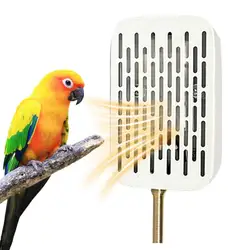 Bird Cage Heater Metal Chew-Proof Wire Bird Heater Metal Chew-Proof Wire Saving Electricity Quick Heating Bird Light Bird Cage
