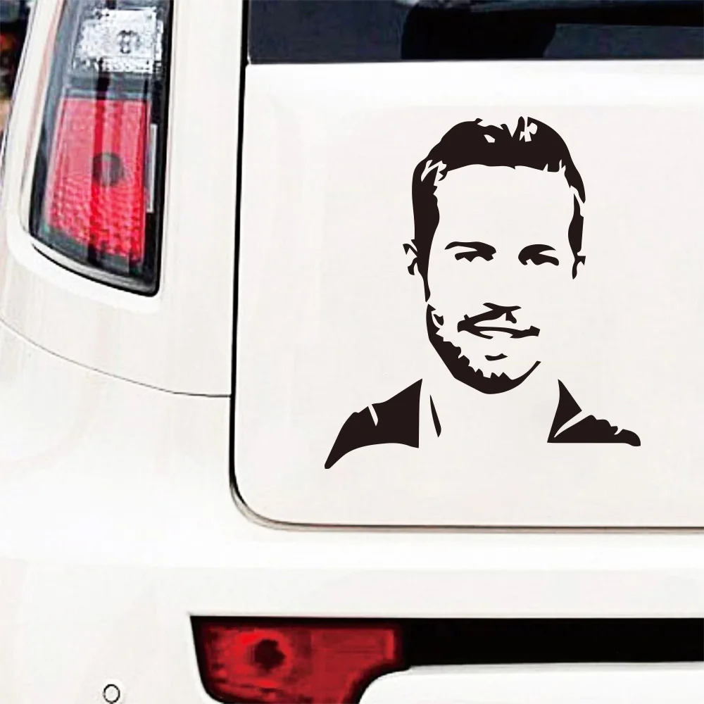 Fashion Fast And Furious Car Sticker Vinyl Decal Decor Paul Walker Stickers For Car