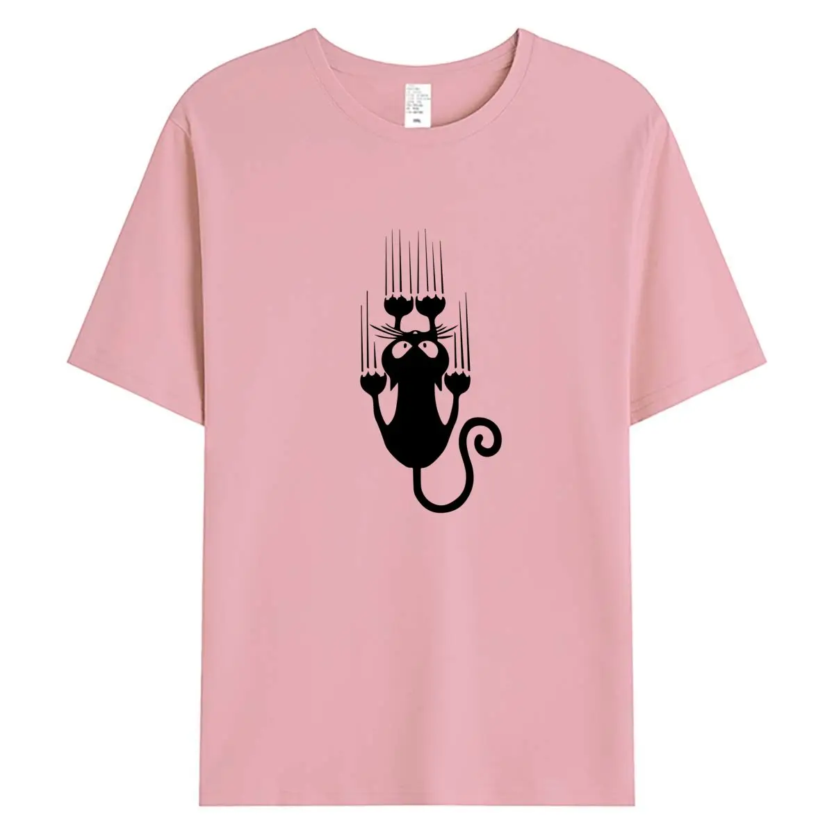 Damskie koszulki T-shirt Oversize Damski Top Letni Krótki Rękaw Koszulka 100% Bawełna Nowe Graficzne Koszulki Damskie Ubrania — zdjęcie 5