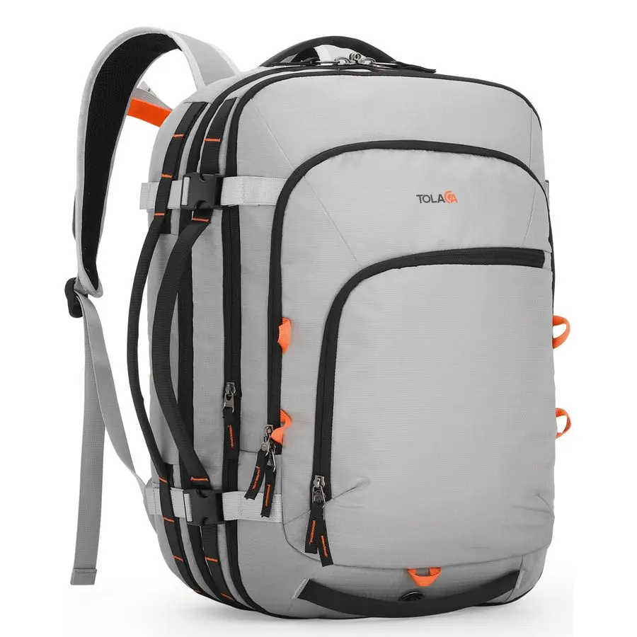 

Travel Backpack, TSA Friendly Flight Approved Carryon Luggage Durable Large Laptop Bag Daypack Fits 15.6 Inch Computer, Waterres