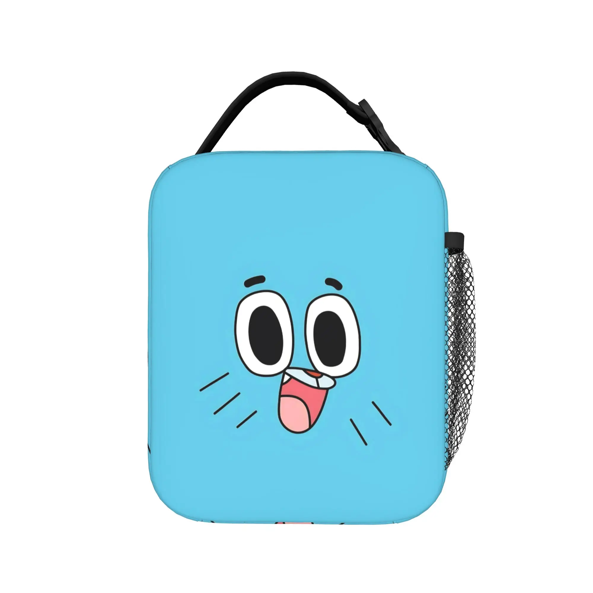 The-Amazing World G-Gumballs Lunch Bag Portable Insulated Lunch Box Unisex School Custom Cooler Bag Kawaii Oxford Tote Food Bags