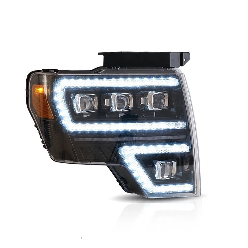 

Wholesale Bright LED Head Light For Ford F150 2009-2014 Dynamic Turn Indicator Front Car Lamp Parts Auto Lighting System