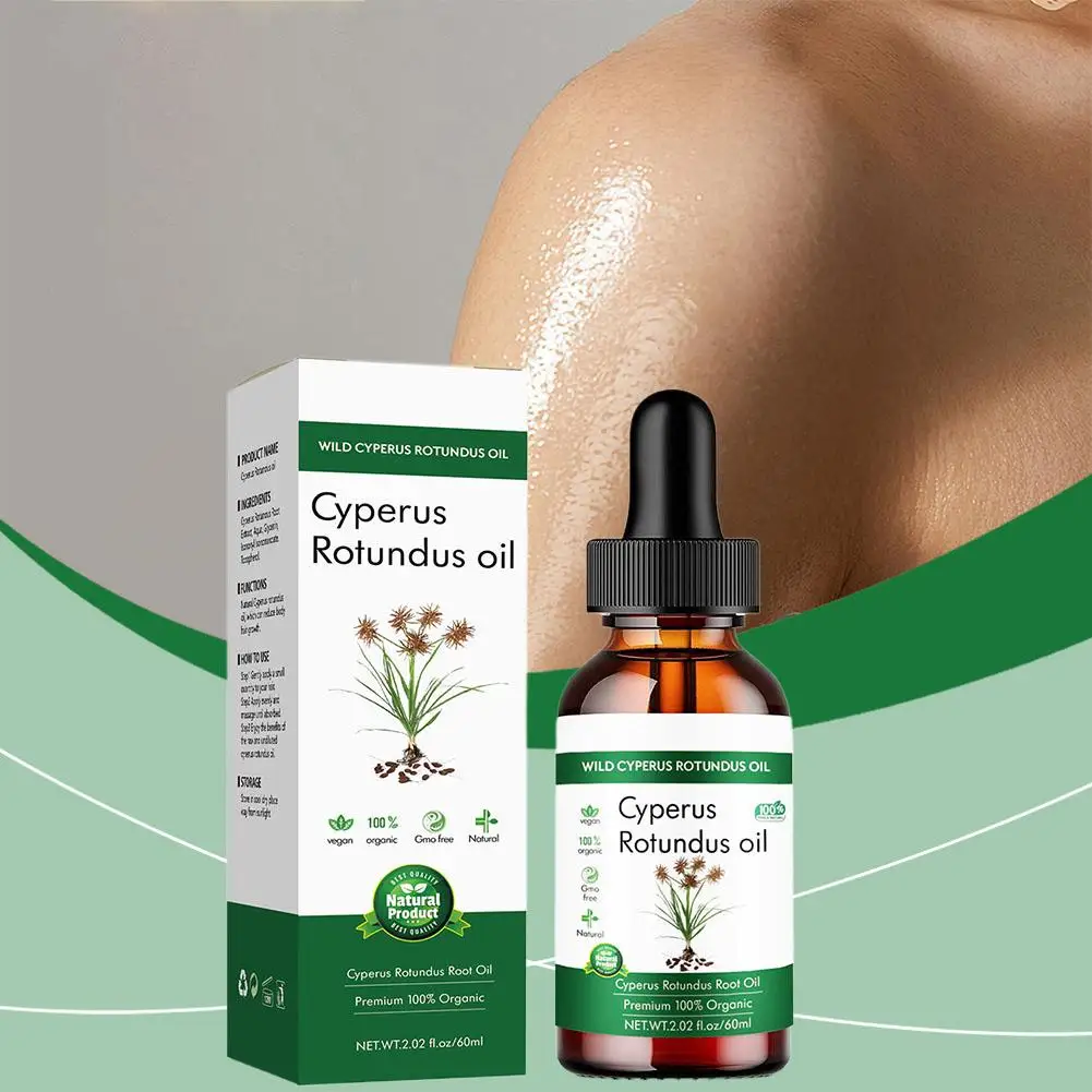 Natural Cyperus Rotundus Oil For Hair Removal Reducing Redness Armpit Legs Arms Body Inhibitor Repair Beauty Y9Y5