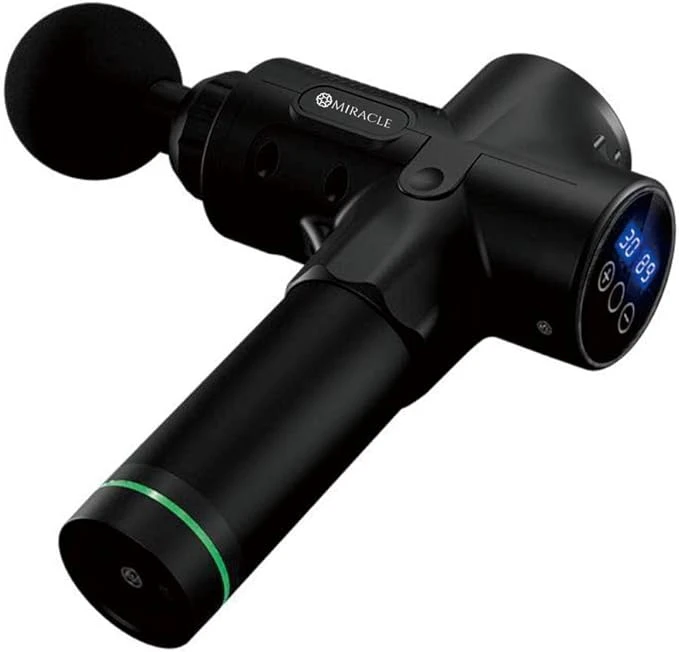 30-Speed Quiet Fascia Gun Certified Noise Reduction Muscle Relaxer Wireless Rechargeable Handheld Massager for Full Body image 4