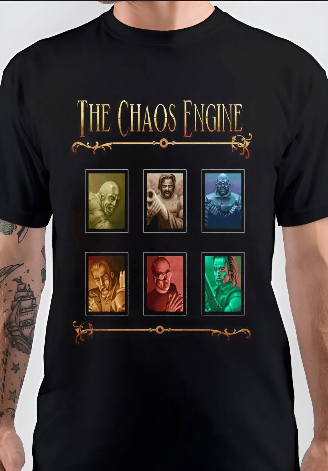 NWT The Chaos Engine Video Game Retro Unisex T-Shirt