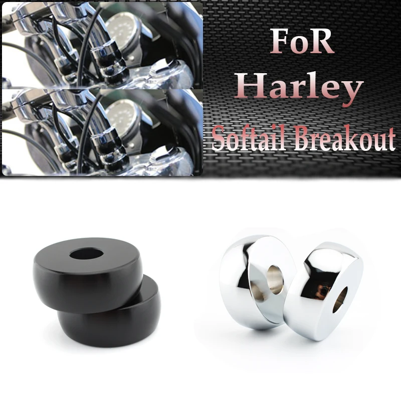 FOR Harley Davidson FXSBSE CVO BREAKOUT SOFTAIL BREAKOUT 13-17 FXDL DYNA LOWRIDER 06-13 Handlebar Heightening Riser