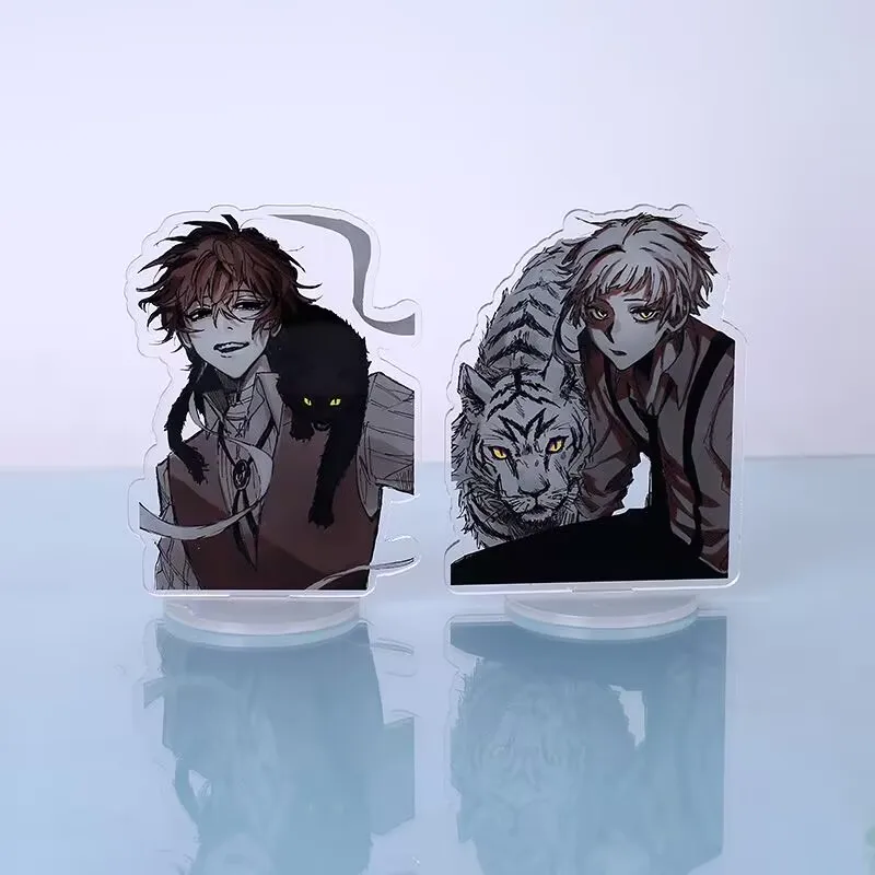 

Подставка для фигурки "Bungou Stray Dogs" "N Fiskoshi Nakajima,Atsushi Nakajima,Osamu Dazai" 2D аксессуары для аниме стоячая вывеска