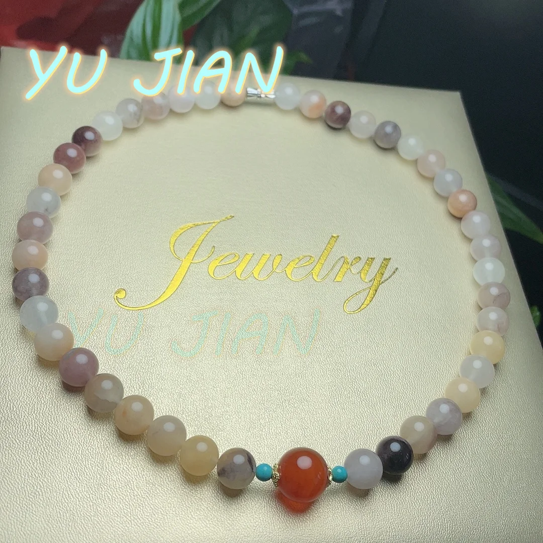 Fine Jewelry Set High Quality Handmade DIY Products Exquisite Perfect Match Ball Bracelet Earring Necklace Specials Jewellery