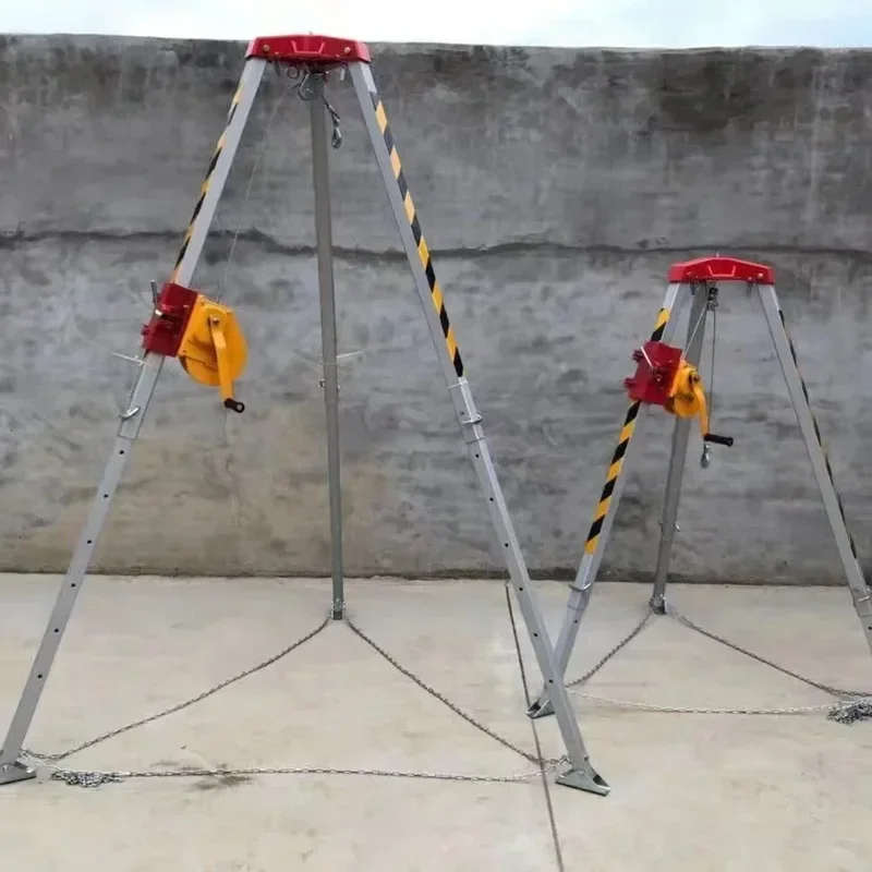 rescue tripod confined space fallen safety rescue tripods with hand winch