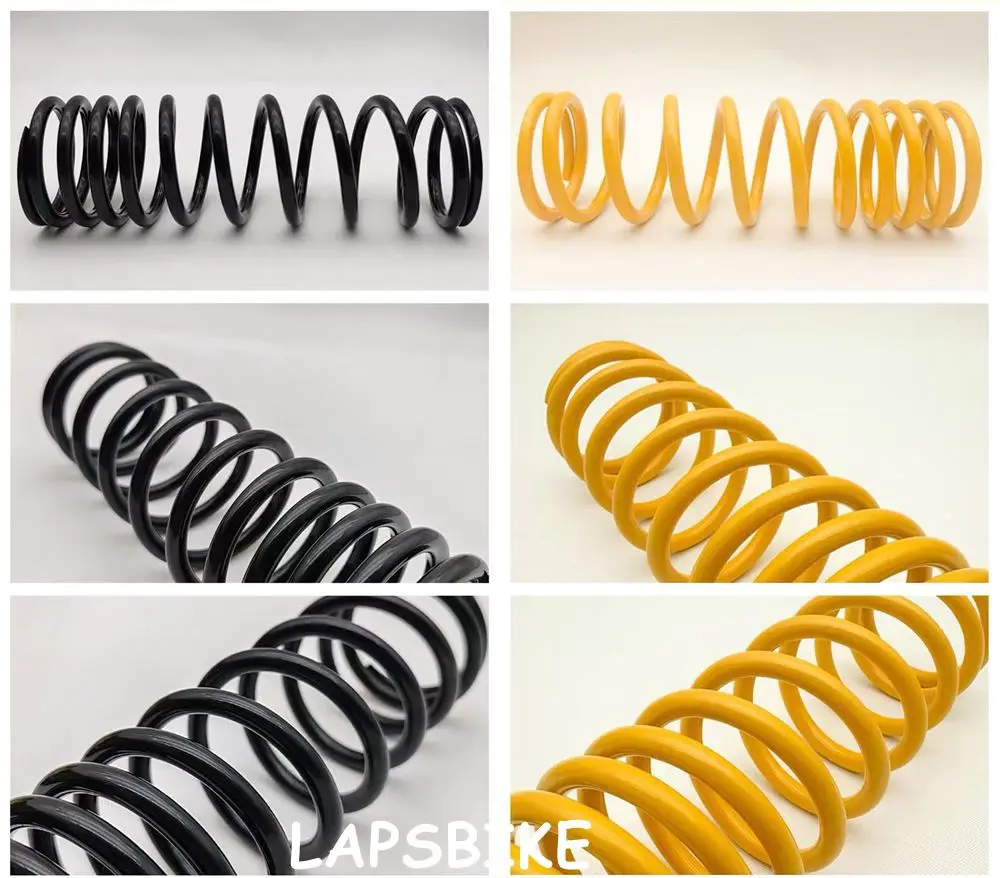 6.2-8.2mm Wire Diameter Motorcycle Rear Shock Spring 49-150-225MM 70-180LBS For AGL RPM Orlins Bazooka Moko DJ1 Blacklist Shock