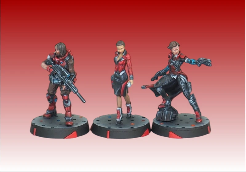 25mm Base Diecast Resin Assembled Model Kit War Game Chess Dire Foes Mission Set Unassembled Unpainted