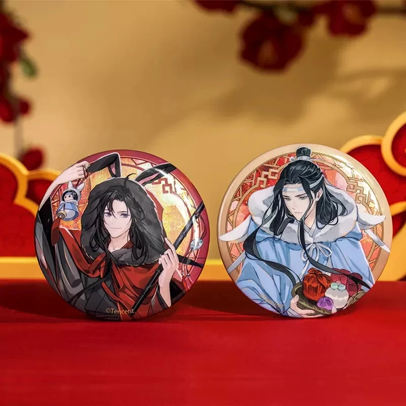 Nouveau grand maître de la culture démoniaque Mo Dao Zu Shi supports en acrylique Lan Wangji, Wei Wuxian signet ornements de sables mouvants