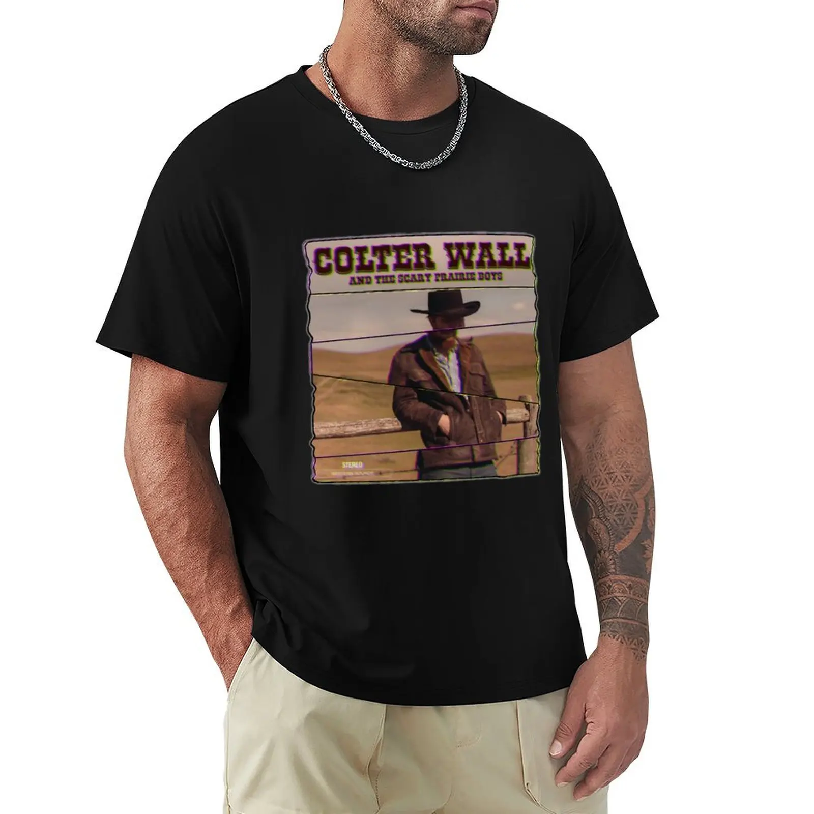 Colter Wall T-Shirt Plus Size Everyday Tee Shirt