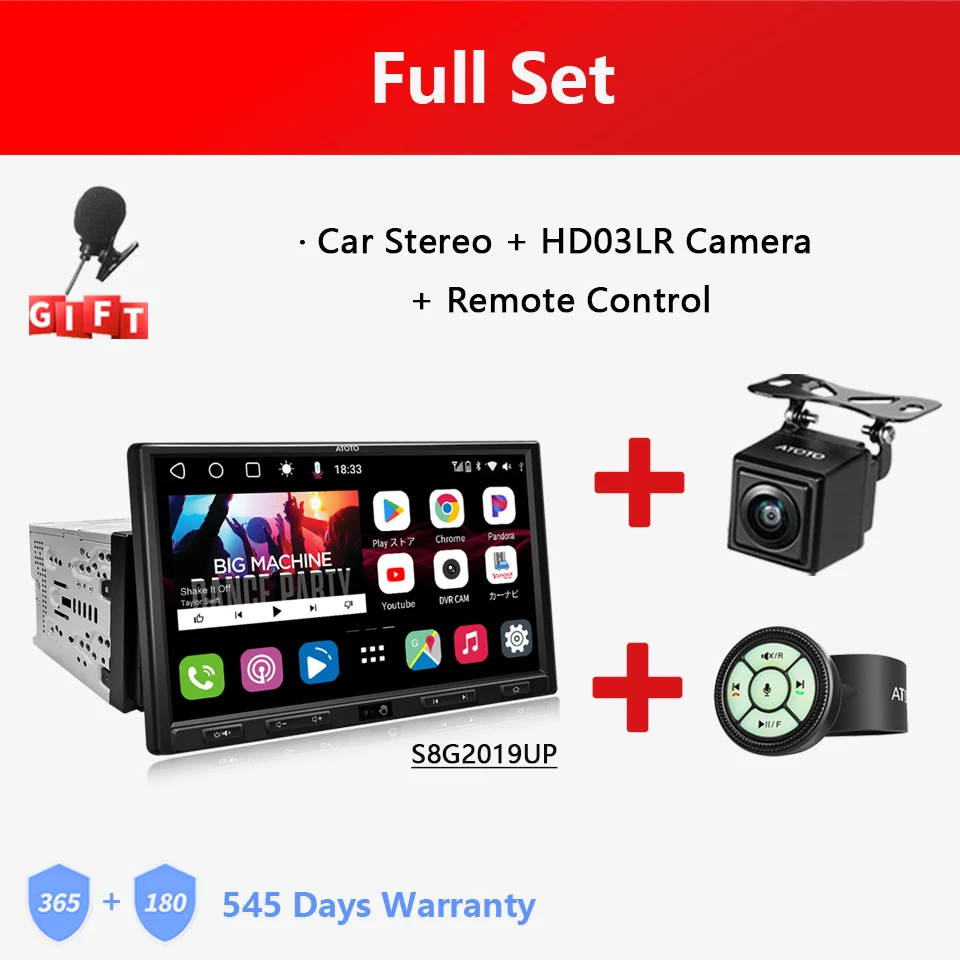 ATOTO S8 Ultra Plus 10 inch Android Car Radio 2Din Wireless