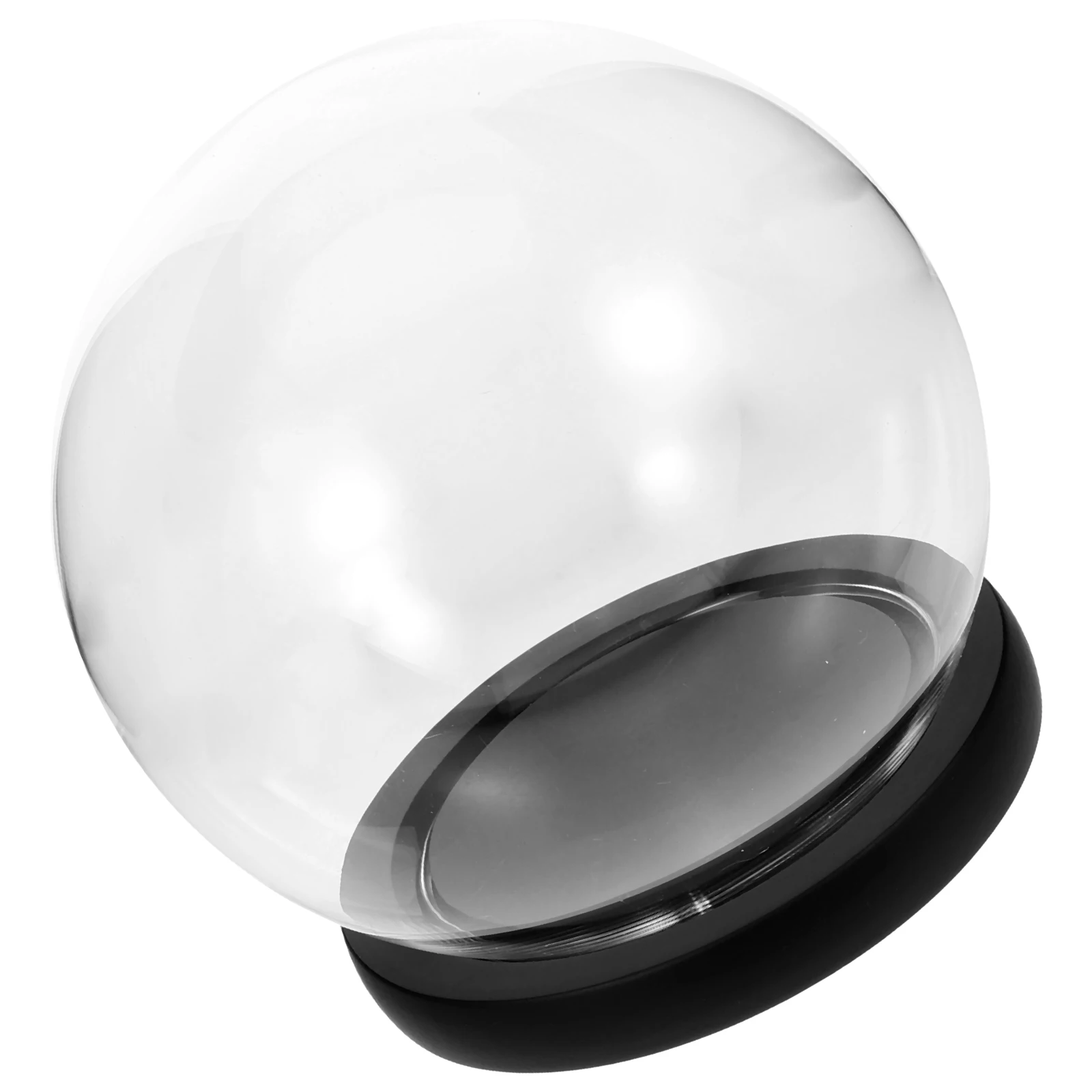 

Glass Dome Eternal Flower Cover Clear Display Dome Delicate Glass Case for Preserved Flower Craft Decor Display Case