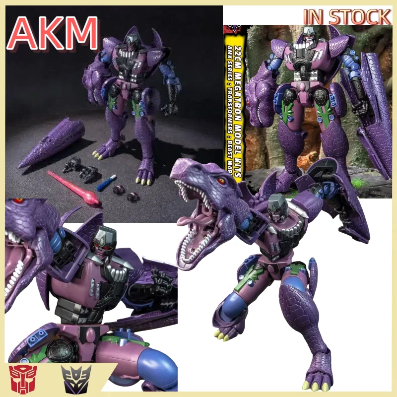 

【IN STOCK】Transformation Toys AMK Series Beast Wars T-Rex Articulated Pre-Assembled Figure Model Toy Gift CollectionAction Robot