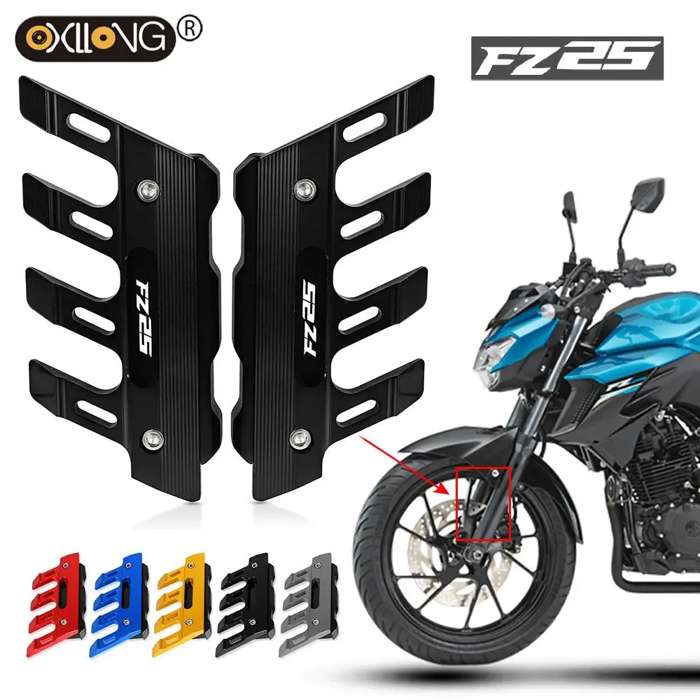 

For YAMAHA FZ-25 FZ25 FZ 25 Motorcycle Mudguard Side Protection Mount Shock Absorber Front Fender Cover Anti-fall Slider