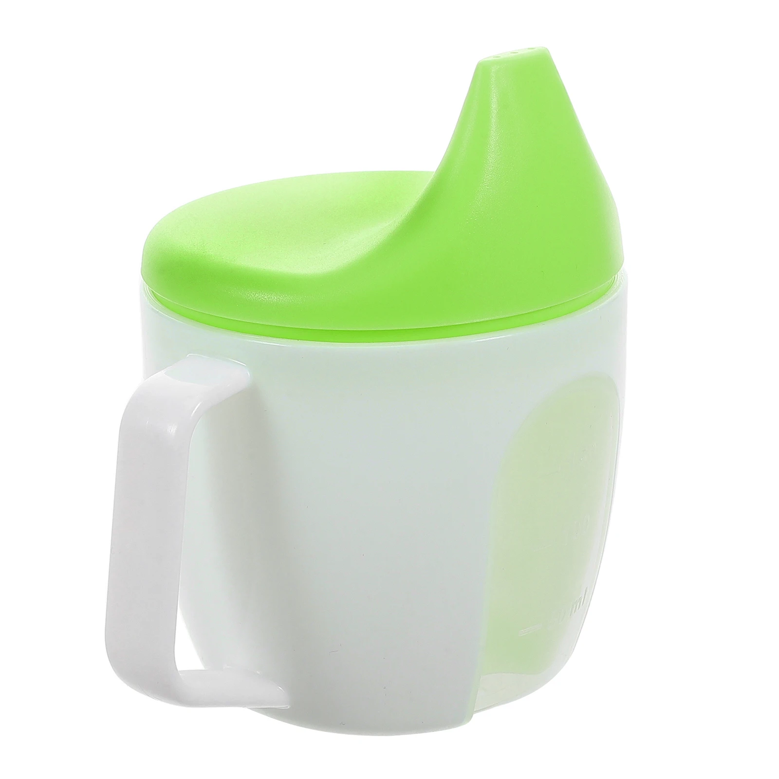 

Sippy Cup Duckbill 3 Colors Handle Measurement Markings Durable PP Safe Babies Toddler Drinking Bottle Water Cup