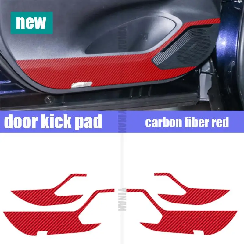 For Toyota Harrier Venza XU80 2020 2021 2022 interior door anti-kick pad modified film anti-fouling protection interior
