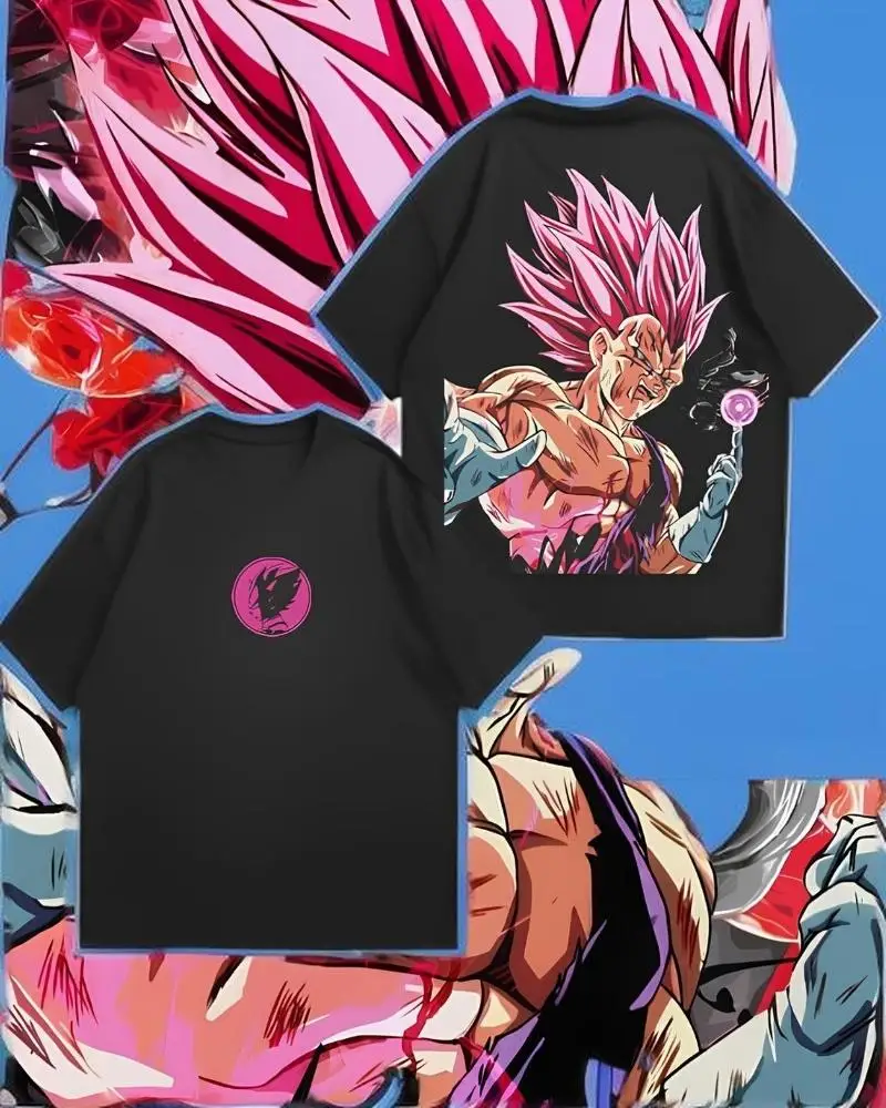 

Dragon Ball Wukong Pure Cotton T-shirt Adult Children's Clothing Short-sleeved Loose and Comfortable Casual Sports Y2K T-shirt