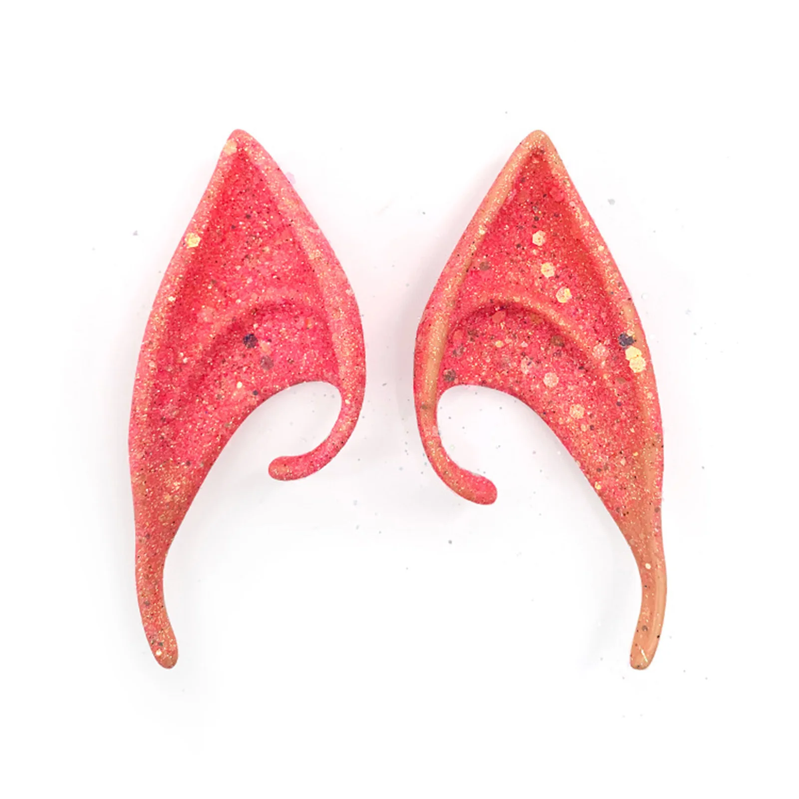 

Personalized Glitter Elf Ears Sparkling Sequins Fairy Goblin Vampire Fairy Ears for Anime Party Dress Up Costume