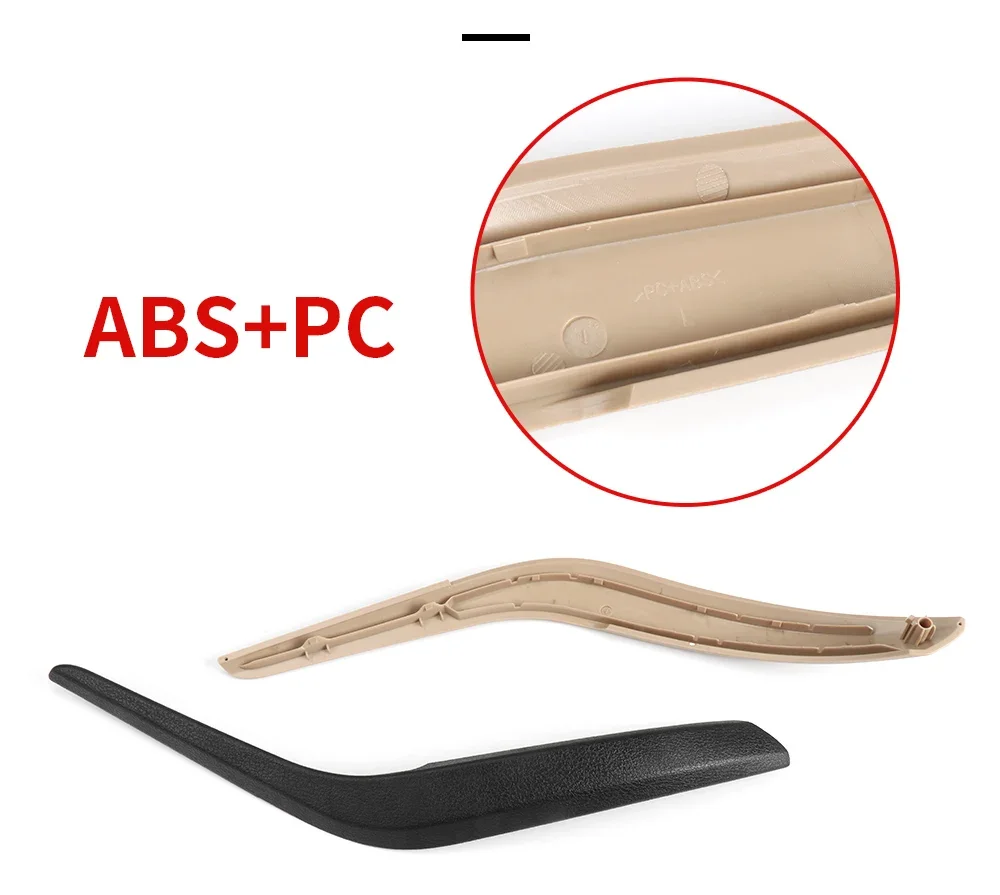 Für BMW X1 E84 51412991775 Auto-Innentürgriff Links Rechts Abdeckung Innenraum-Türarmlehne Ziehgriff-Verkleidung Beige Schwarz – Detail 5