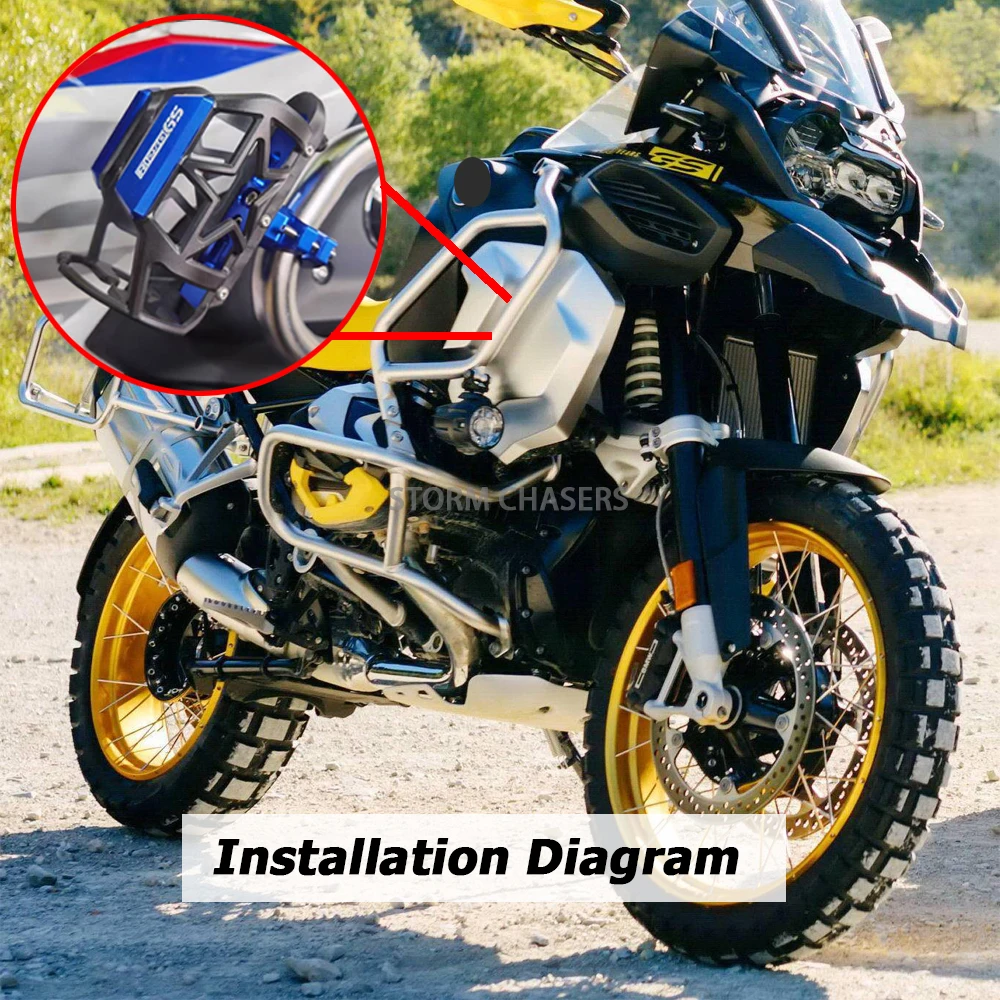 For BMW F850GS F750GS Motorbike Accessories Beverage Water Bottle Cage Drink Cup Holder F850 GS F 750 GS ADV